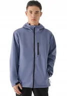 Kurtki męskie - Męska kurtka z kapturem 4F softshell przeciwdeszczowy membrana M397 32S M - miniaturka - grafika 1