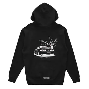 Czarna bluza z kapturem NISSAN SILVIA S13 JAPAN-S - Odzież do sportów motorowych - miniaturka - grafika 1