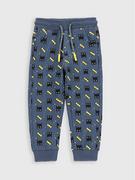Spodnie i spodenki dla dziewczynek - Coccodrillo Spodnie dresowe BATMAN ZC2120101LIB Granatowy Regular Fit - miniaturka - grafika 1