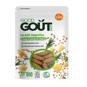 Krakersy - GOOD GOUT MINI BAGIETKI Z SER, ROZMARYN BIO, 70G - miniaturka - grafika 1