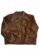 Marynarki i żakiety damskie - Skórzana kurtka męska REXAM L - miniaturka - grafika 1