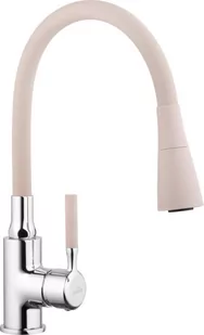 Bateria INVENA POGO BZ-80-L03-L beżowy + chrom - Baterie kuchenne - miniaturka - grafika 4