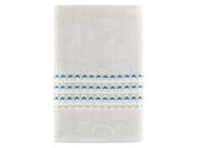 Ręczniki - Ręcznik bawełniany łazienkowy Miss Lucy Kloten 70x140 cm beżowo szary - miniaturka - grafika 1