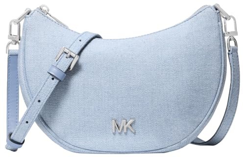 Michael Kors SM Conv ETUKIETA, torebka damska, pojedyncza, Niebieski Haze, Taglia unica