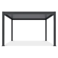 Kratki i pergole - Pergola tarasowa DELUXE PRO Automatic 4x4 + LED, Anthracite - Gutroof - miniaturka - grafika 1