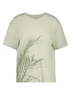 Koszulki sportowe damskie - Icepeak Koszulka funkcyjna w kolorze zielonym - miniaturka - grafika 1