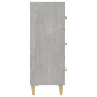 Lumarko Komoda, szarość betonu, 70x34x90 cm, materiał drewnopochodny - Komody - miniaturka - grafika 5