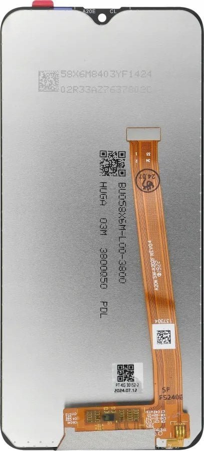 Wyświetlacz do SAMSUNG a20e a202 bez ramki Odnowiony