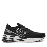 Sneakersy męskie - Sneakersy EA7 Emporio Armani X8X095 XK240 A120 Czarny - miniaturka - grafika 1