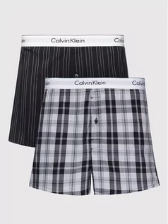 Majtki męskie - Calvin Klein Underwear Komplet 2 par bokserek 000NB1396A Kolorowy Slim Fit - grafika 1