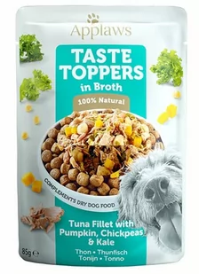 Applaws Taste Toppers Saszetka dla psa - tuńczyk, dynia i ciecierzyca w sosie 85g - Mokra karma dla psów - miniaturka - grafika 1
