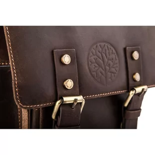 Betlewski, Torba skórzana, brązowa - Torby męskie - miniaturka - grafika 1