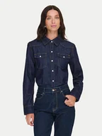 Koszule damskie - ONLY Koszula jeansowa Charlize 15364777 Niebieski Regular Fit - miniaturka - grafika 1