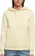 Bluzy damskie - Build Your Brand Damska bluza z kapturem Heavy Hoody, miękka żółta, L - miniaturka - grafika 1