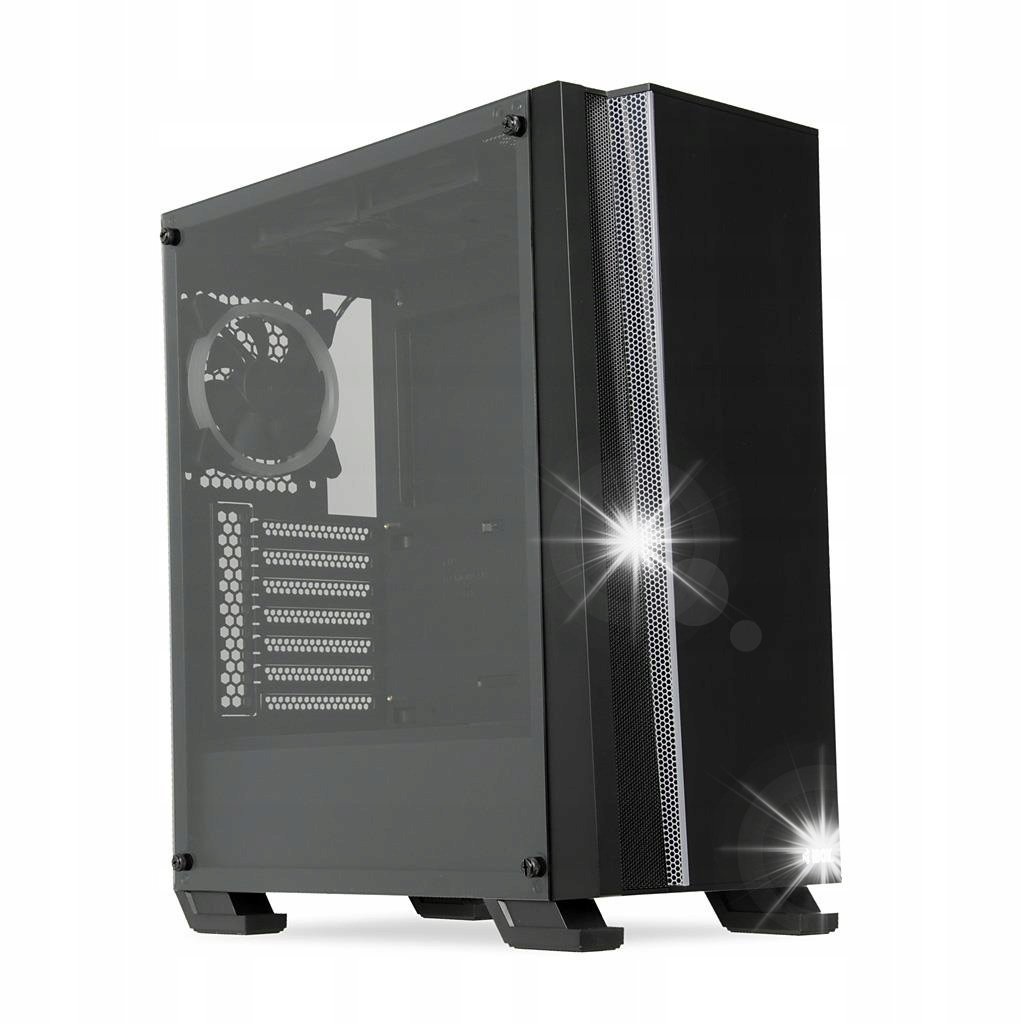 Obudowa do komputera I-Box WIZARD 4 RGB Midi Tower ATX Okno Czarna