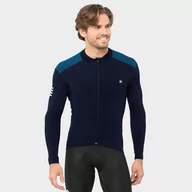 Bluzy na rower - Termoaktywna koszulka Kolarstwo SIROKO M4 Cubilla Navy Blue Mężczyzna - miniaturka - grafika 1