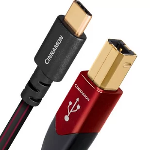 AudioQuest Cinnamon 0.75m kabel USB B do USB C - Kable - miniaturka - grafika 1