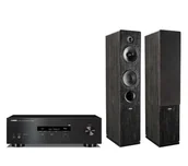 Zestawy stereo - Yamaha R-S202D Czarny, Indiana Line Nota Tesi 561 Czarny - miniaturka - grafika 1