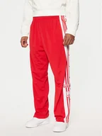 Spodnie sportowe męskie - adidas Spodnie dresowe Adibreak JP3765 Czerwony Regular Fit - miniaturka - grafika 1