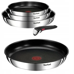 PATELNIE POKRYWKI TEFAL 22 24 28 EMOTION INGENIO INDUKCJA - Zestawy garnków i patelni - miniaturka - grafika 1