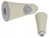 Baterie kuchenne - Słuchawka Do Baterii Z Wyciąganą Wylewką Beżowa - miniaturka - grafika 1