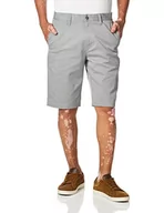 Spodenki damskie - Volcom Męskie szorty ze stretchu Vmonty, Szary (Heather Grey), 48 PL - miniaturka - grafika 1