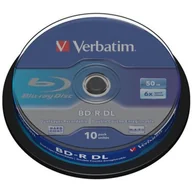 Nośniki danych - Verbatim BD-R DL 50GB 6x Szpula 10 43746 - miniaturka - grafika 1