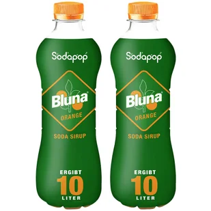 2x SYROP SODAPOP BLUNA ORANGE POMARAŃCZA 500ml KONCENTRAT DO SATURATORA - Syropy i koncentraty owocowe - miniaturka - grafika 1