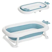 Wanienki dla dzieci - WANIENKA SKŁADANA DLA NIEMOWLĄT STABILNA Z NÓŻKAMI KOREK LORELLI ROYAL - miniaturka - grafika 1