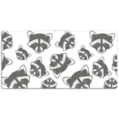 Podkładki na biurko - Mata ochronna na biurko Szop pracz 120x60 cm - miniaturka - grafika 1