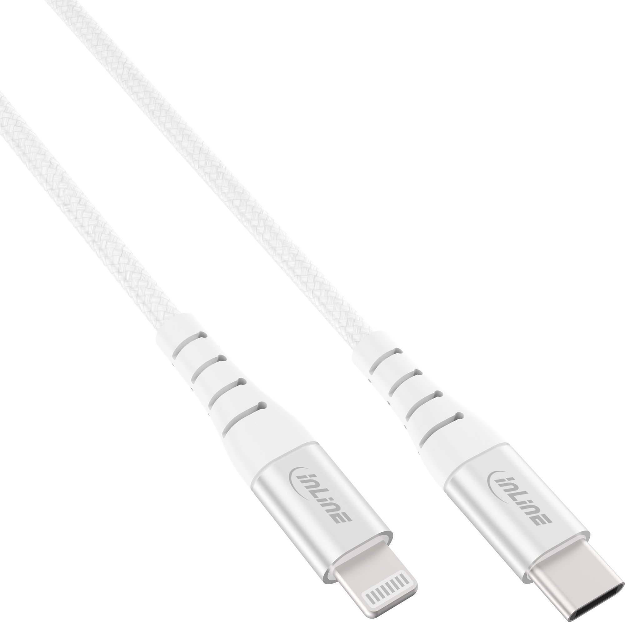 Kabel USB InLine USB-C - Lightning 2 m Srebrny 31460C