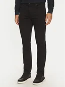 Spodnie męskie - Mustang Jeansy Vegas 1014062 Czarny Slim Fit - miniaturka - grafika 1