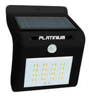 Lampy ogrodowe - Solarne światło naścienne LED z detektorem ruchu - miniaturka - grafika 1