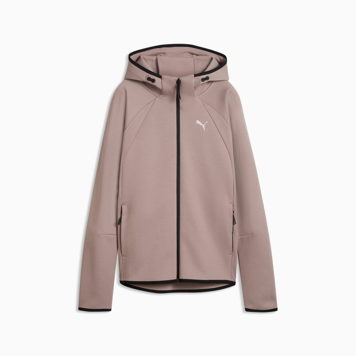 Bluza z kapturem damska Puma EVOSTRIPE FZ DK różowa 69189888 r S