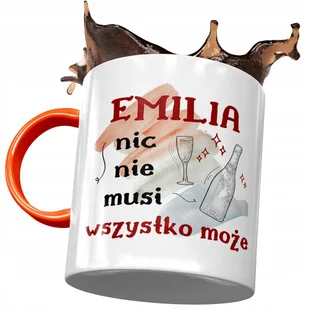 Kubek Pomarańczowy Dla Emilii Koleżanki Prezent z Nadrukiem ze Zdjęciem + Opakowanie na prezent (wzór 04) - Kubki Kubek Pomarańczowy Dla Emilii Koleżanki Prezent z Nadrukiem ze Zdjęciem + Opakowanie na prezent (wzór 04) - Kubki - miniaturka - grafika 1