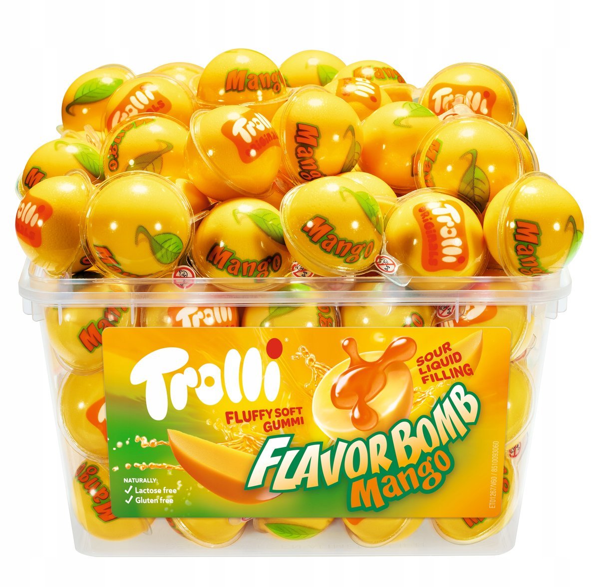 Żelki Trolli Mango Flavor Bomb 60 szt