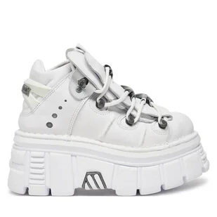 Sneakersy NEW ROCK M-106-S53 Biały - Sneakersy damskie - miniaturka - grafika 1