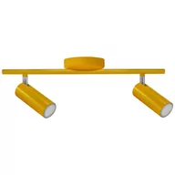 Lampy sufitowe - Polux Listwa reflektorowa GAVI żółta - miniaturka - grafika 1