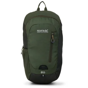Regatta Męski plecak HIghton V2 20 litrów, Ciemny khaki/czterolistna koniczyna, 20L - 29L - Plecaki - miniaturka - grafika 2