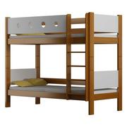 Łóżka dla dzieci i młodzieży - Łóżko piętrowe URWISEK-P 190x90 - miniaturka - grafika 1