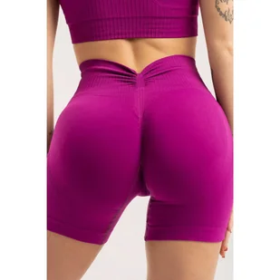 Spodenki fitness damskie Gym Glamour deep push up 2.0 - Spodnie sportowe damskie - miniaturka - grafika 1