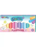 Przybory szkolne - Plastelina pastel Colorino Kids 12 kolorów - PATIO - miniaturka - grafika 1