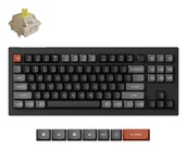Klawiatury - Keychron V3 Ultra 8K klawiatura Uniwersalne Bluetooth QWERTY Czarny V3U-D4 - miniaturka - grafika 1