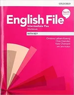 Pozostałe książki - English File: Intermediate Plus: Workbook with Key - miniaturka - grafika 1