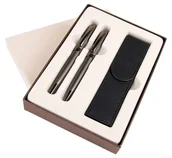 Pióra wieczne - Sadpex, Komplet długopis, pióro wieczne, etui ES Symphony Cresco, 850006 - miniaturka - grafika 1