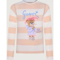 Bluzki dla dziewczynek - Guess Bluzka Regular Fit - miniaturka - grafika 1