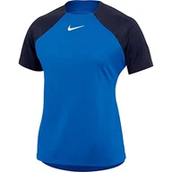 Koszulki i topy damskie - Nike Koszulka damska z krótkim rękawem Nk Df Acdpr Ss Top K, niebieski królewski/obsydian/biały, DH9242-463, XS - miniaturka - grafika 1