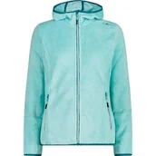 Kurtki damskie - CMP Damska kurtka Fix Hood, woda, 42 - miniaturka - grafika 1