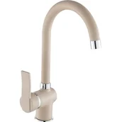 Baterie kuchenne - Kuchinox Bateria zlewozmywakowa stojąca z wylewką U MADERA BQM 468D beż - miniaturka - grafika 1