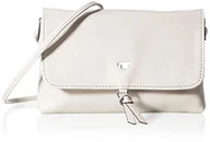 Torebki damskie - TOM TAILOR Damska torba Luna Flap Bag, S, biały - biały - S - miniaturka - grafika 1